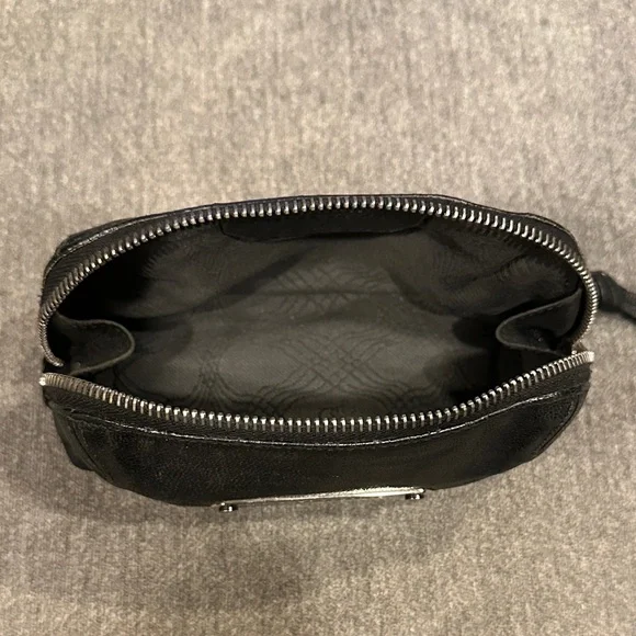 Proenza Schouler Black Leather Zip Pouch - Picture 5 of 6